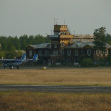Аэропорт Сеймчан. 2012 год.