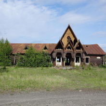 Гостиница для перелетающих экипажей на трассе Алсиба.