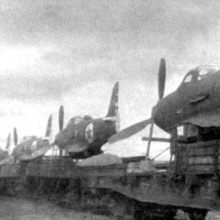 Отправка американских самолётов на фронт по Транссибу