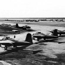 A-20 «Бостон» и другие самолеты перед поставкой по ленд-лизу.