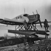 Северная воздушная экспедиция, для установления воздушной связи с островом Врангеля. Выделены были самолеты Ю-13 борт RR-DAS и Савойя S-16 (летчики Кошелев и Лухт).