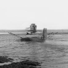 Дорнье Валь (Dornier Do.J Wal). Нечаянные гости. Самолет уходит от нас из Радуги после вынужденной посадки. Аэродром Амбарчик