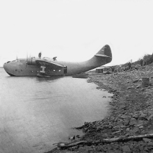 Летающая лодка Douglas DF-195 (ДФ-2). Аэродром Амбарчик