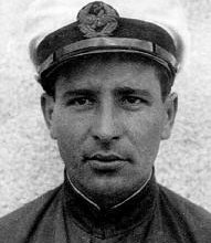Авксентий Андреевич Шумейко. В 1939—1940 годах — пилот Магаданского авиаотряда Дальстроя