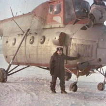Прощание с Ми-4. 1984 год.