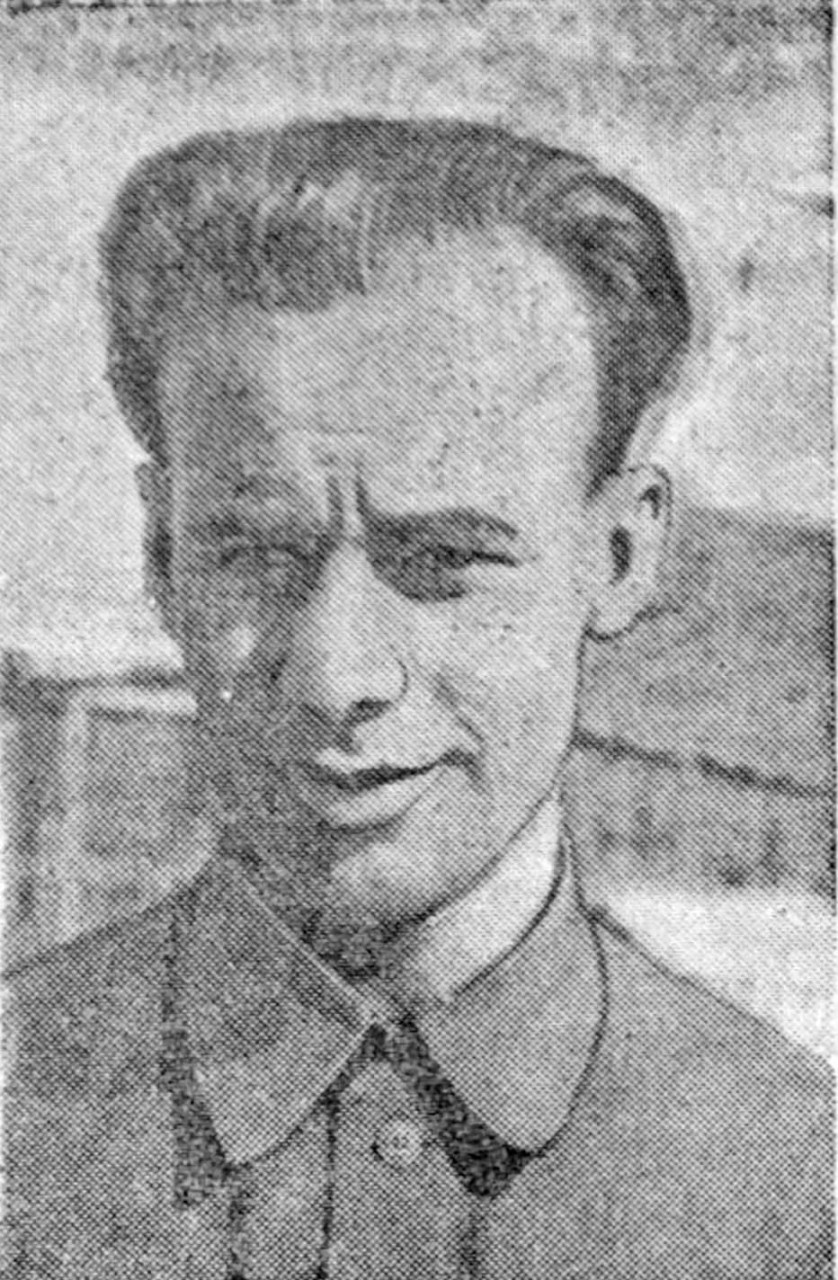 Стариков А.К. - начальник первого участка прииска «Хета». Сентябрь 1940 года. Фото из газеты «Советская Колыма».