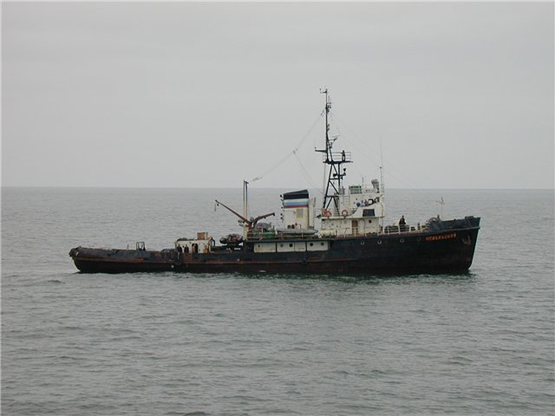 Морской буксир «Невельской», проект АТ202, тип Сильный.
