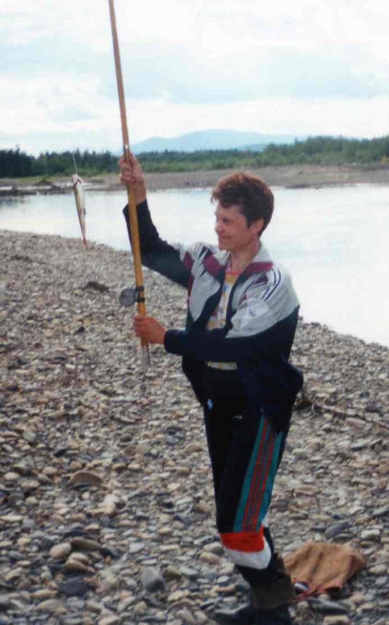 Август 2000-го. Рыбалка на реке Таскан.