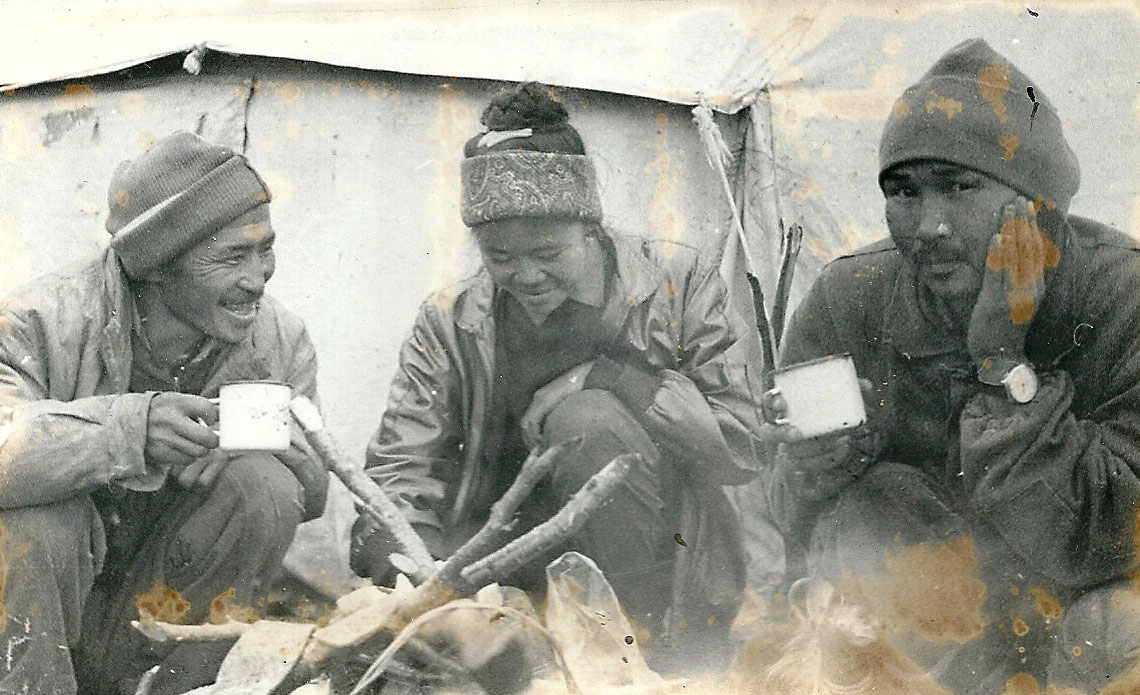 Работники второй бригады совхоза Пареньский. 1991 год