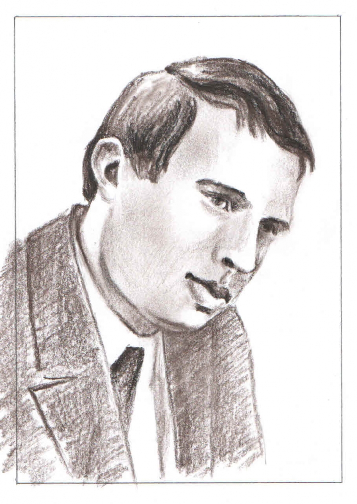 Портрет Черевченко (рис. В.Фентяжева, 2013).