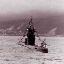 С-327 в бухте Бухте Нагаево. Фотография А. Яковлева.