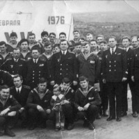 Экипаж С365 с командованием бригады (после автономки).
