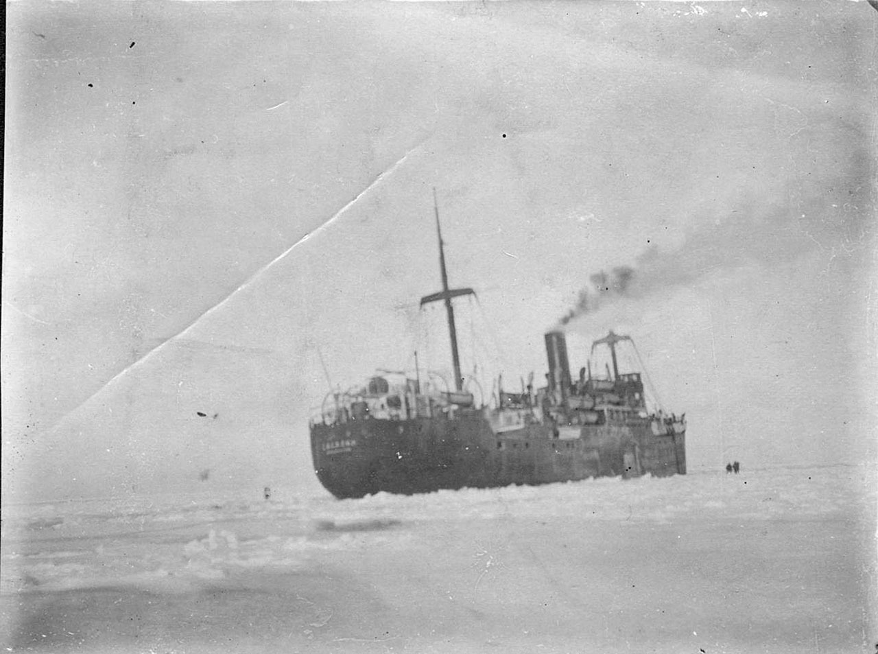 Пароход «Сахалин». Январь 1932 года.