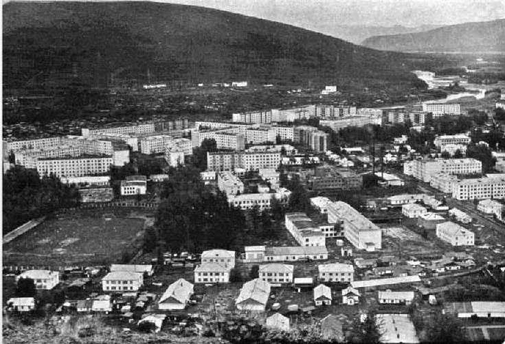 Поселок Усть-Омчуг. 1980