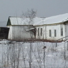 Поселок Чигичинах. Бывшая школа