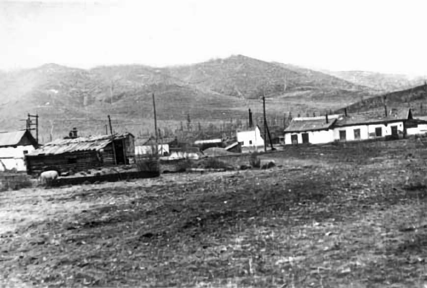 Посёлок Налёдный. Сентябрь 1955 года.