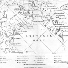 Карта. Н.В. Слюнин, 1900 г.