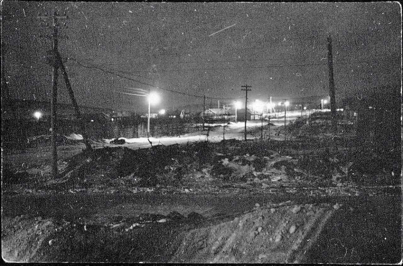 Поселок Хатыннах. 40-е годы ХХ-го века. Фото из фондов МОКМ.