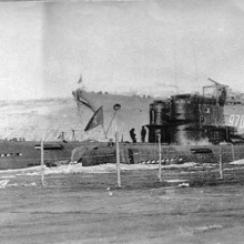 Подводные лодки 613 проекта и плавбаза. Магадан 1972-1973.
