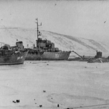 На боевом дежурстве лодки 171 бригады. Бухта Нагаева. 10 февраля 1973 года.