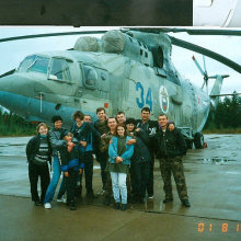Снимок на память у Ми-26, бортовой 34