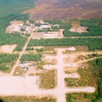 Стоянка техники и городок вч 9828