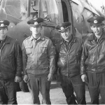 Один из экипажей МИ-8 Сергей Быков, Саша Ланцов, Игорь Халанский, Рудик Урманов.