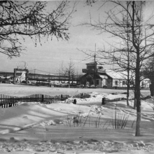 Аэропорт Берелёх, 1972 год.