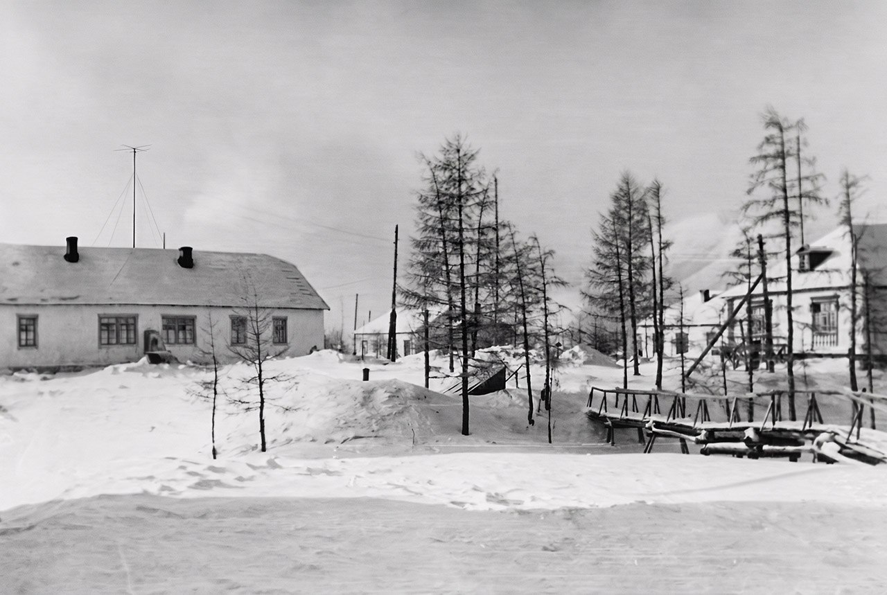 Аэродром Берелёх. 1951 год. Фото из архива МОКМ.