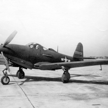Белл P-63 «Кингкобра» - американский истребитель-бомбардировщик. Был запущен в серию в сентябре 1943 году.