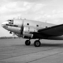 C-46 «Коммандо». Американский двухмоторный транспортный самолёт, разработанный в конце 1930-х годов.