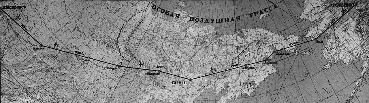 Алсиб секретная трасса карта