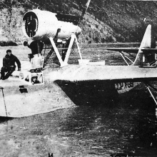 Летающая лодка МБР-2. Впервые на Индигирке. 1937 год.