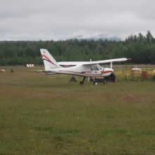 А-27 в аэропорту Сеймчана.