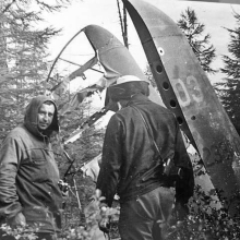 На месте катастрофы Douglas A-20 Boston.