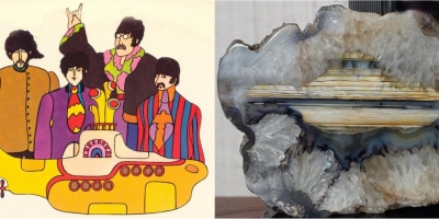 Yellow Submarine. Агат, оникс, р. Рывеем (Чукотка).