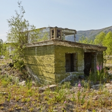 Поселок Яблоневый. Хасынский район. 2015 год.