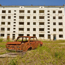 Поселок Яблоневый. Хасынский район. 2015 год.