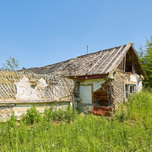 Поселок Яблоневый. Хасынский район. 2015 год.