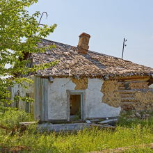 Поселок Яблоневый. Хасынский район. 2015 год.