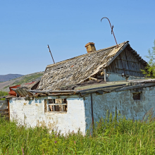 Поселок Яблоневый. Хасынский район. 2015 год.