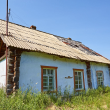 Поселок Яблоневый. Хасынский район. 2015 год.