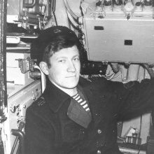 Дмитрий Гвоздев, радиометрист. На своем боевом посту. Март - апрель 1983 года.