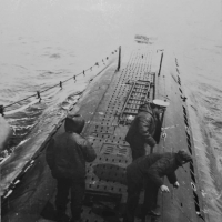 С-286. Автономное плавание, 1981 год. Ловим рыбу на вечерний чай.