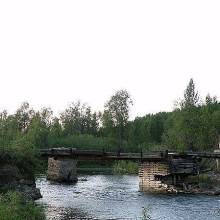 Аннушка. Мост через Становую...